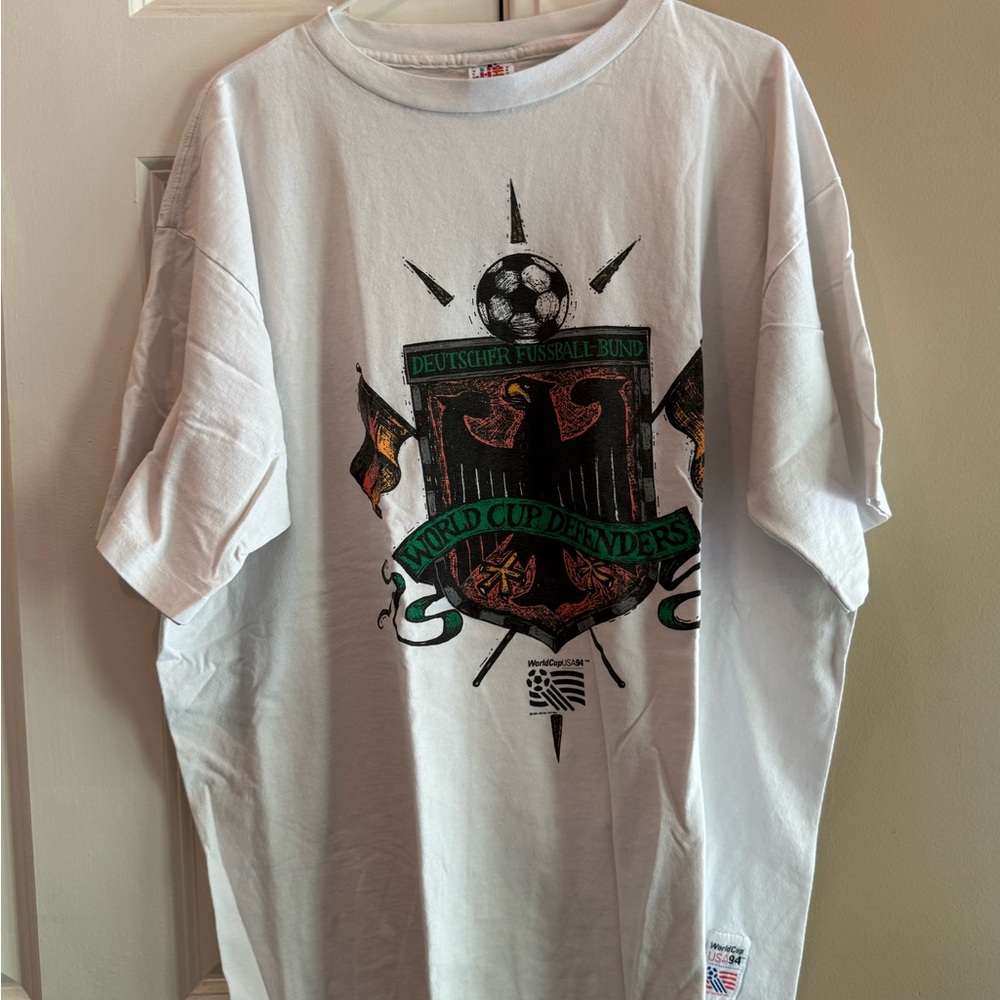 Germany 1994 World Cup Defenders Graphic T-Shirt - Picture 1 of 2